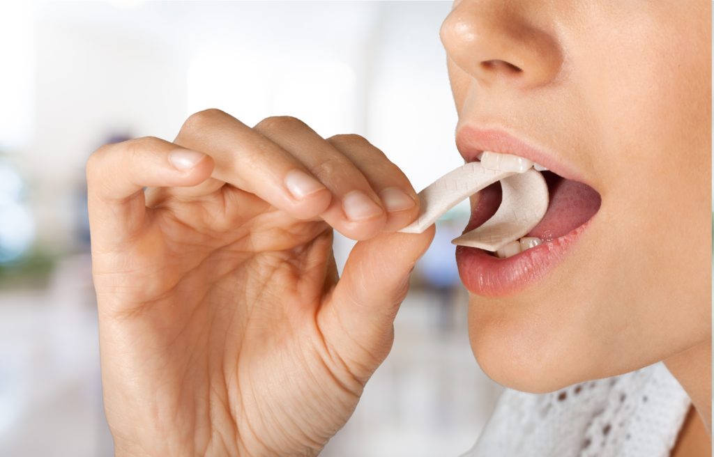 Chewing,Gum,,Eating,,Women. Chewing Gum: Good or Bad?